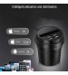 Car Ashtray 4 USB Port Quick Charge Cup Shaped Car Charger with Card Slot